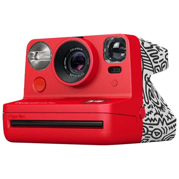 Фотоаппарат моментальной печати Polaroid Now Keith Haring Красный photo 1 Фотоаппарат моментальной печати Polaroid Now Keith Haring Красный photo 1