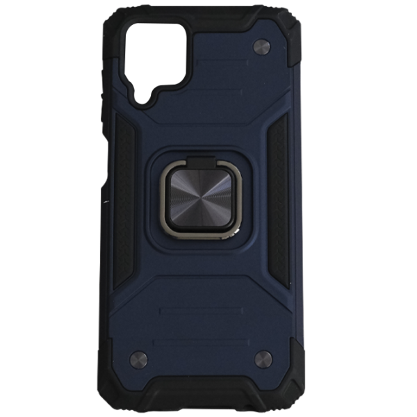 Husă pentru smartphone Samsung Galaxy A12/ Galaxy M12 WAVE/ Back/ TPU/ PC/ Black photo 1 Husă pentru smartphone Samsung Galaxy A12/ Galaxy M12 WAVE/ Back/ TPU/ PC/ Black photo 1