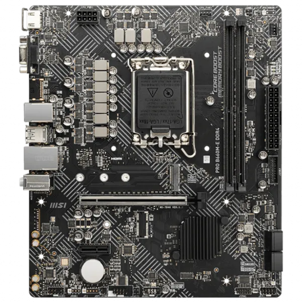 Материнская плата MSI PRO B660M-E mATX/ Intel B660 photo 1 Материнская плата MSI PRO B660M-E mATX/ Intel B660 photo 1