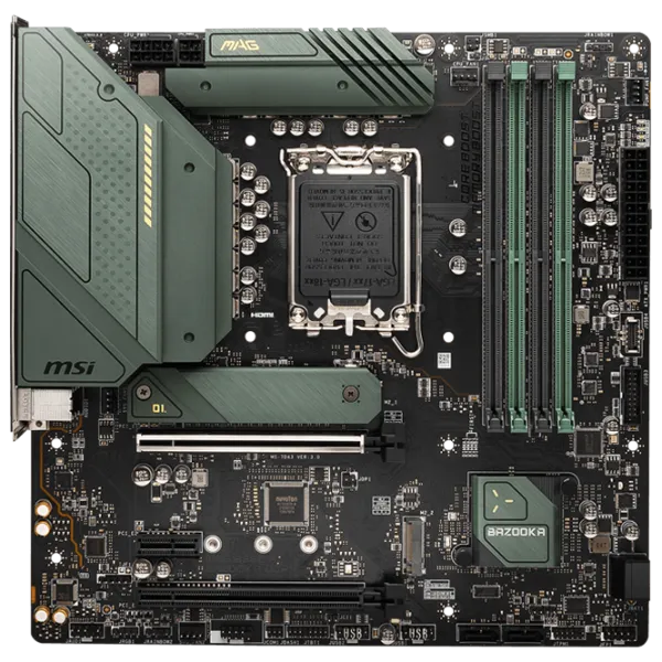 Материнская плата MSI PRO B660M BAZOOKA mATX/ Intel B660 photo 1 Материнская плата MSI PRO B660M BAZOOKA mATX/ Intel B660 photo 1