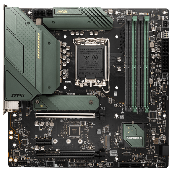 Материнская плата MSI PRO B660M BAZOOKA mATX/ Intel B660 photo 1 Материнская плата MSI PRO B660M BAZOOKA mATX/ Intel B660 photo 1