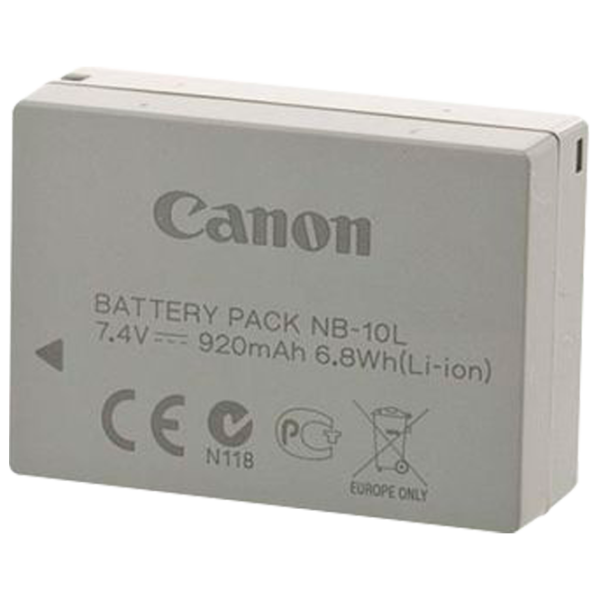 Аккумулятор Canon NB-10L Li-Ion/ 920 мАч photo 1