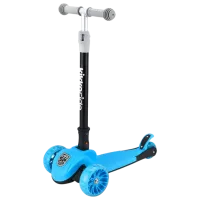 Детский трёхколёсный самокат Kikka Boo Jett (31006010076) 50 кг/ Синий