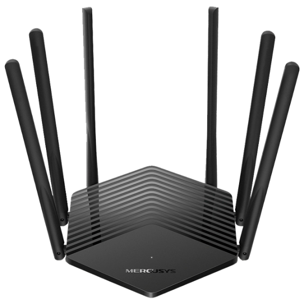 Wi-Fi Router Mercusys MR50G 600 Mbit/ s/ 1300 Mbit/ s/ Black photo 1