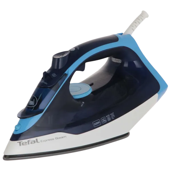 Утюг Tefal FV2865E0 Классический/ 2400 Вт/ Синий photo 1 Утюг Tefal FV2865E0 Классический/ 2400 Вт/ Синий photo 1
