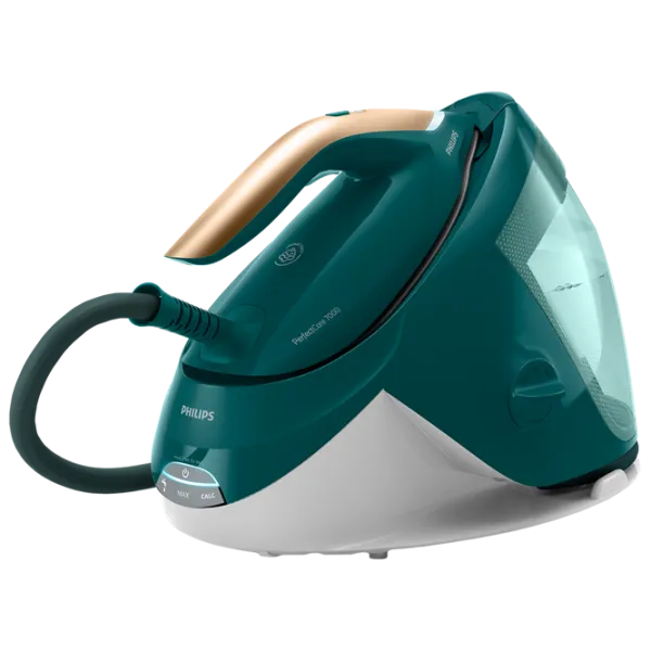 Fier de călcat Philips PSG7140/ 70 Cu generator de aburi/ 2100 W/ Green photo 1