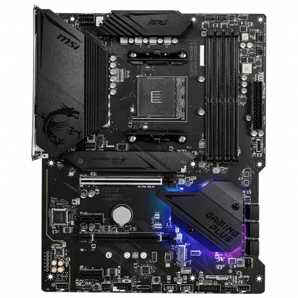 Материнская плата MSI MPG B550 GAMING PLUS ATX/ AMD B550 photo 1