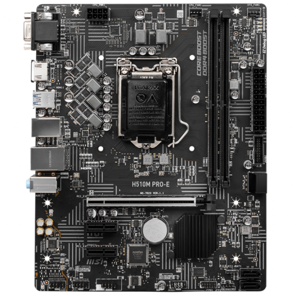 Материнская плата MSI H510M PRO-E mATX/ Intel H510 photo 1