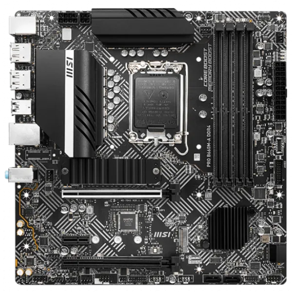 Материнская плата MSI PRO B660M-A mATX/ Intel B660 photo 1 Материнская плата MSI PRO B660M-A mATX/ Intel B660 photo 1