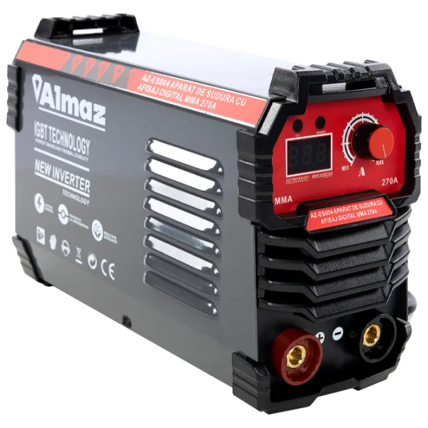 Aparat de sudat ALMAZ AZ-ES004 220 V cu electrod (MMA) photo 1 Aparat de sudat ALMAZ AZ-ES004 220 V cu electrod (MMA) photo 1