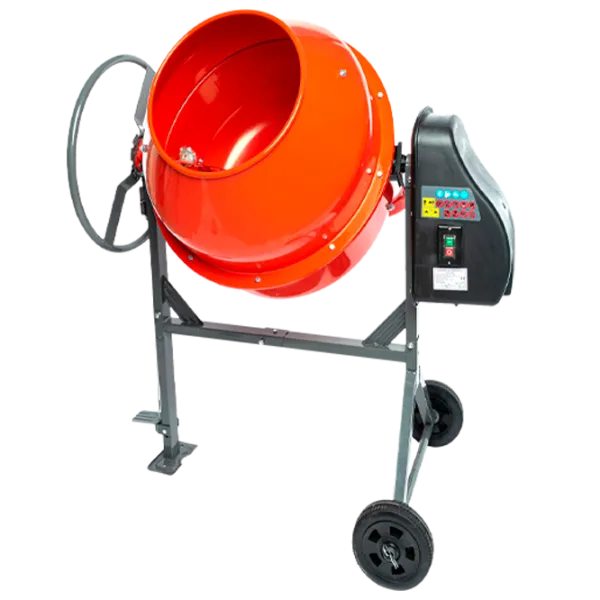 Бетономешалка ALMAZ HCM500 140 л 850 Вт/ Оранжевый photo 1