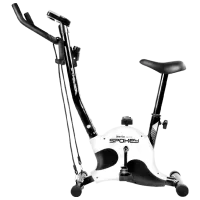 Bicicletă fitness Spokey Onego+ Vertical/ White