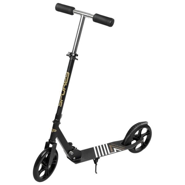 Детский двухколёсный самокат Spokey Ayas (929392) 100 кг/ Черный photo 1 Детский двухколёсный самокат Spokey Ayas (929392) 100 кг/ Черный photo 1