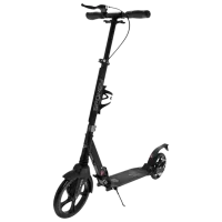 Детский двухколёсный самокат Spokey Artifact (924733) 100 кг/ Черный