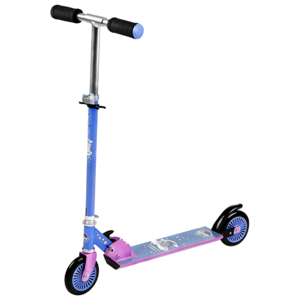 Детский двухколёсный самокат Spokey Dreamer (927167) 50 кг/ Синий photo 1 Детский двухколёсный самокат Spokey Dreamer (927167) 50 кг/ Синий photo 1