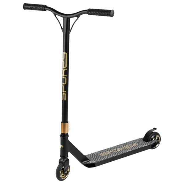 Детский двухколёсный самокат Spokey Backyard (926915) 100 кг/ Золотой photo 1 Детский двухколёсный самокат Spokey Backyard (926915) 100 кг/ Золотой photo 1