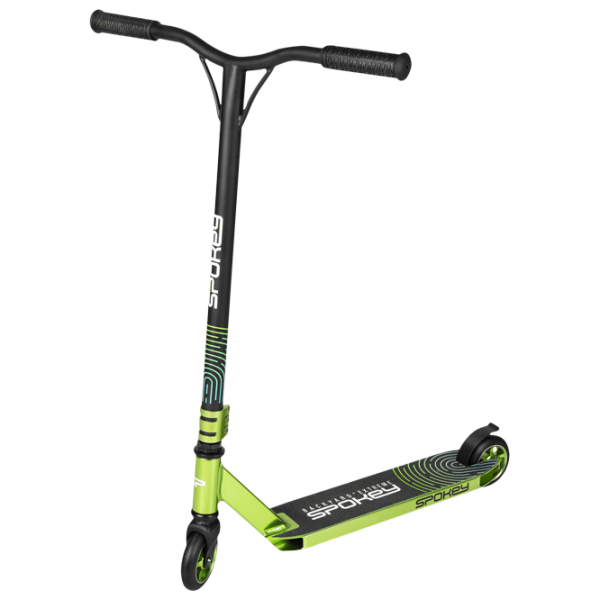 Детский двухколёсный самокат Spokey Backyard Extreme (929013) 100 кг/ Зелёный photo 1 Детский двухколёсный самокат Spokey Backyard Extreme (929013) 100 кг/ Зелёный photo 1
