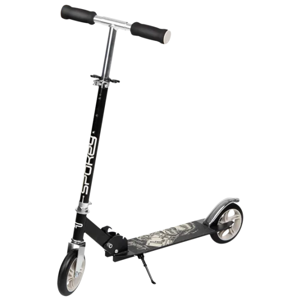 Детский двухколёсный самокат Spokey Notus (929396) 100 кг/ Черный photo 1 Детский двухколёсный самокат Spokey Notus (929396) 100 кг/ Черный photo 1