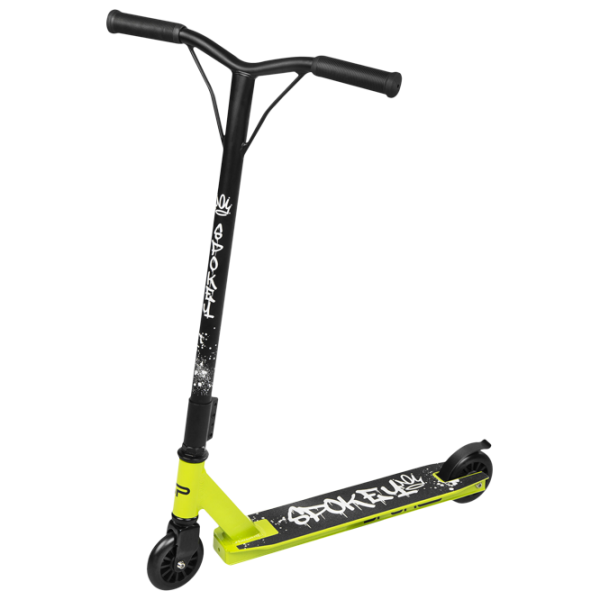 Детский двухколёсный самокат Spokey Revert Basic (929177) 100 кг/ Зелёный photo 1
