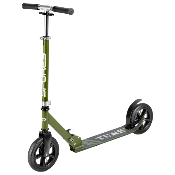 Trotinetă pentru copii cu două roți Spokey Tunk (927051) 100 kg/ Green photo 1