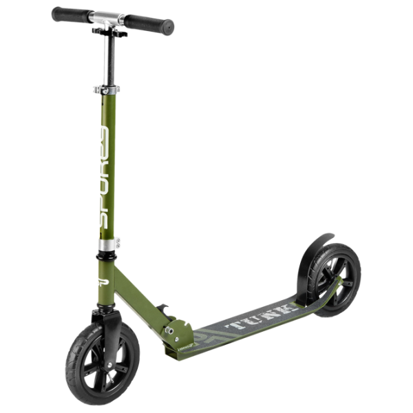 Trotinetă pentru copii cu două roți Spokey Tunk (927051) 100 kg/ Green photo 1