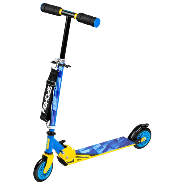 Детский двухколёсный самокат Spokey Snapp (922006) 50 кг/ Синий photo 1 Детский двухколёсный самокат Spokey Snapp (922006) 50 кг/ Синий photo 1