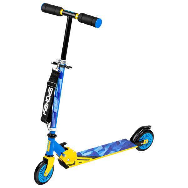 Детский двухколёсный самокат Spokey Snapp (922006) 50 кг/ Синий photo 1 Детский двухколёсный самокат Spokey Snapp (922006) 50 кг/ Синий photo 1