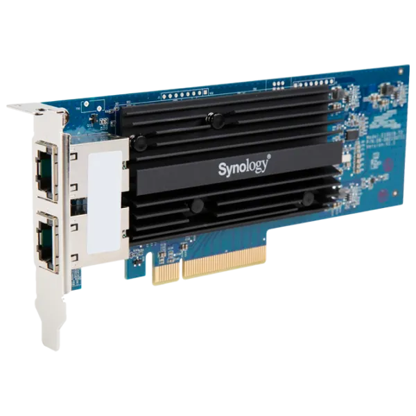 Сетевой адаптер Synology E10G18-T2 LAN/ Синий photo 1