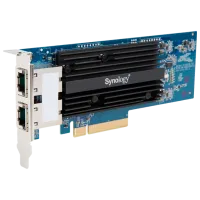 Сетевой адаптер Synology E10G18-T2 LAN/ Синий