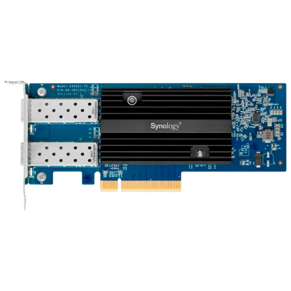 Сетевой адаптер Synology E10G21-F2 LAN/ Синий photo 1