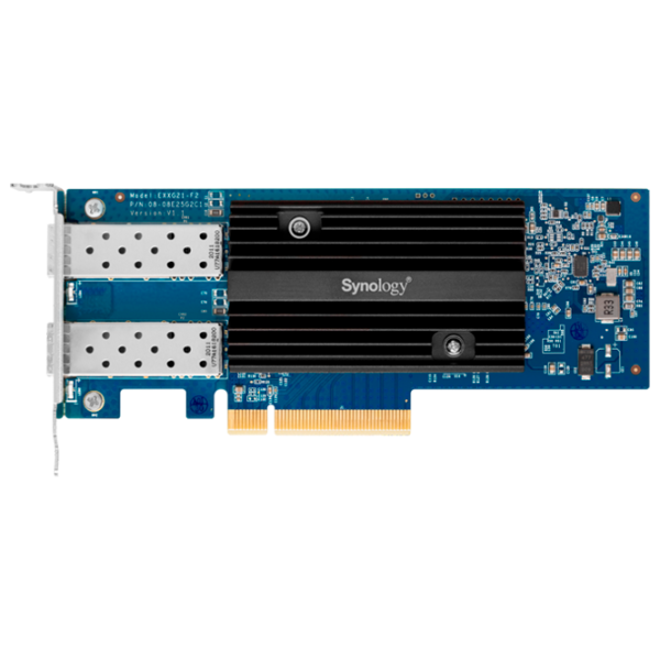 Сетевой адаптер Synology E10G21-F2 LAN/ Синий photo 1