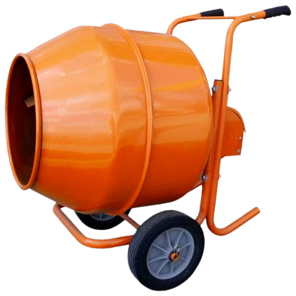 Бетономешалка с редуктором Hammer 225 л 750 Вт/ Оранжевый photo 1