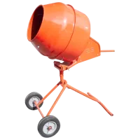 Бетономешалка с редуктором Hammer 140 л Оранжевый