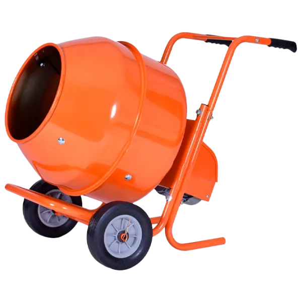 Бетономешалка с редуктором Hammer 140 л 375 Вт/ Оранжевый photo 1