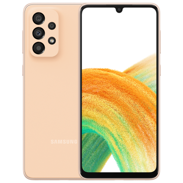 Samsung Galaxy A33 6 ГБ/ 128 ГБ/ Dual SIM/ Оранжевый  photo 1 Samsung Galaxy A33 6 ГБ/ 128 ГБ/ Dual SIM/ Оранжевый  photo 1
