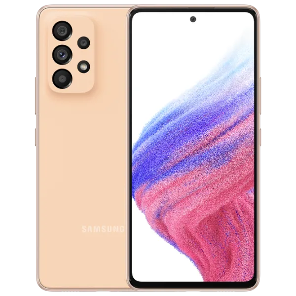 Samsung Galaxy A53 8 ГБ/ 256 ГБ/ Dual SIM/ Оранжевый  photo 1 Samsung Galaxy A53 8 ГБ/ 256 ГБ/ Dual SIM/ Оранжевый  photo 1
