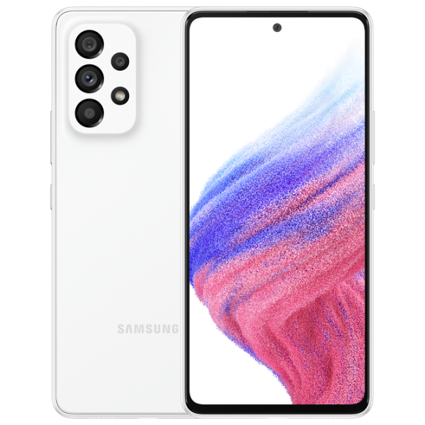Samsung Galaxy A53 6 ГБ/ 128 ГБ/ Dual SIM/ Белый  photo 1 Samsung Galaxy A53 6 ГБ/ 128 ГБ/ Dual SIM/ Белый  photo 1
