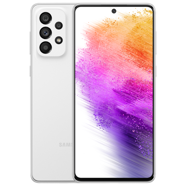Samsung Galaxy A73 6 ГБ/ 128 ГБ/ Dual SIM/ Белый  photo 1 Samsung Galaxy A73 6 ГБ/ 128 ГБ/ Dual SIM/ Белый  photo 1