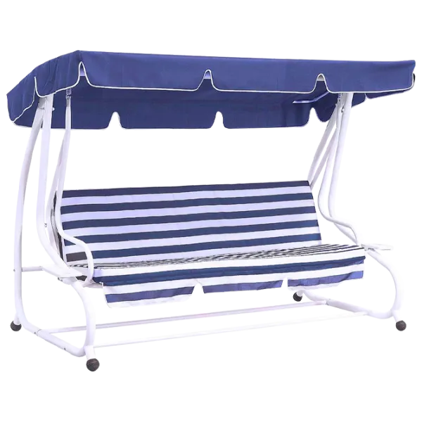 Садовые качели Villager CRETA (047017) Синий/ 210 кг photo 1 Садовые качели Villager CRETA (047017) Синий/ 210 кг photo 1