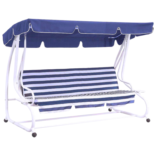 Садовые качели Villager CRETA (047017) Синий/ 210 кг photo 1 Садовые качели Villager CRETA (047017) Синий/ 210 кг photo 1