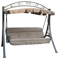 Садовые качели Worker LUXURY (C1088) Бежевый