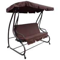Садовые качели Worker Corfu (C1089) Коричневый/ 300 кг
