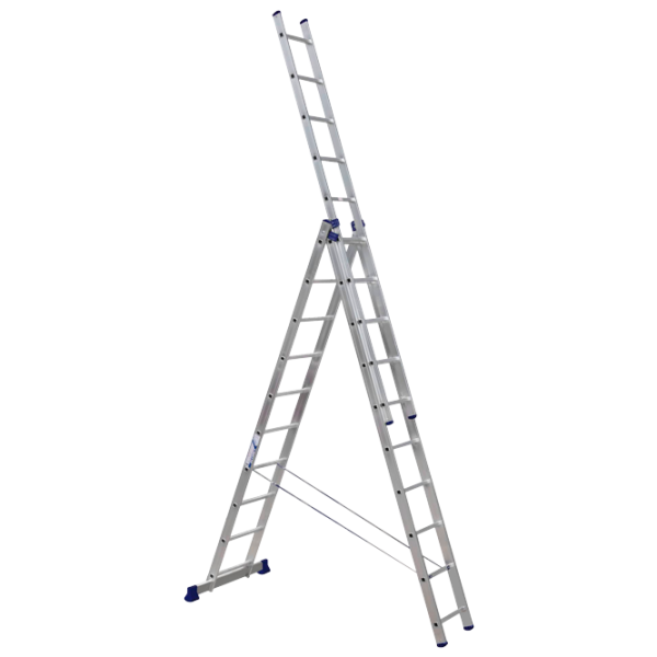 Удлинительная лестница Technoworker DLE310 3x10 150 кг photo 1