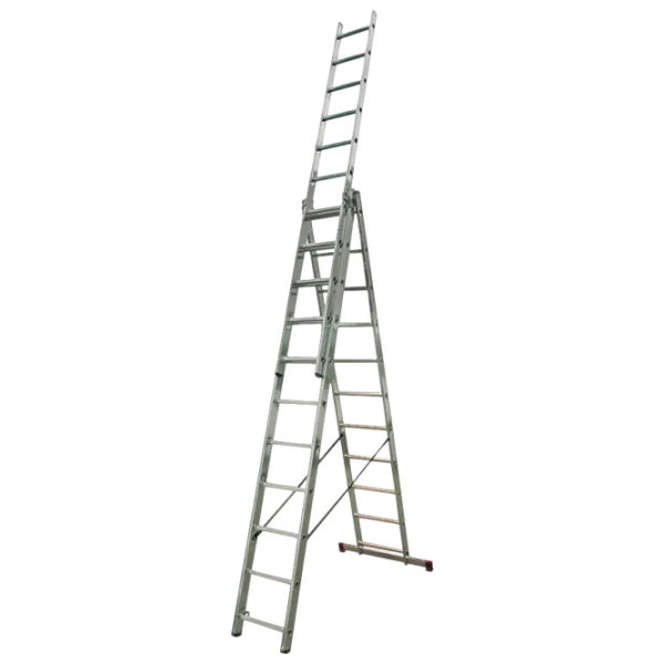 Удлинительная лестница Technoworker DLE311 3x11 150 кг photo 1