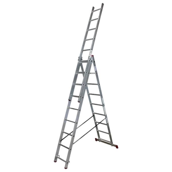 Удлинительная лестница Technoworker DLE309 3x9 150 кг photo 1