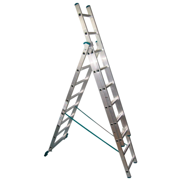 Удлинительная лестница Technoworker DLE308 3x8 150 кг photo 1
