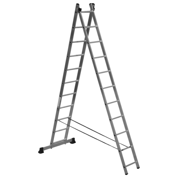 Удлинительная лестница Technoworker DLE211 2x11 150 кг photo 1
