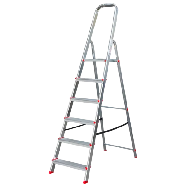Складная лестница Technoworker DLH107 1x6 150 кг photo 1