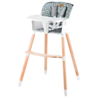 Стульчик для кормления Lionelo Koen (933-001) Трансформер/ 6 месяцев / Серый 
