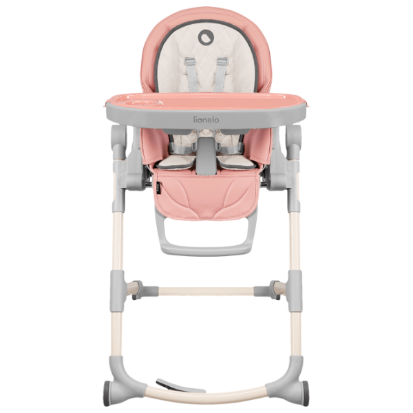 Scaun de masă Lionelo Cora (931-001) Clasic/ 6 luni / Pink  photo 1